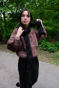 Image 12 of Knitting Pattern - Arnprior Reversible Cable Scarf