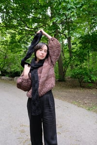 Image 17 of Knitting Pattern - Arnprior Reversible Cable Scarf