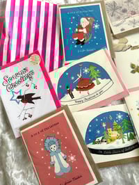 Image 4 of Surprise Pack of 10 Christmas Cards  - Assorted Designs 