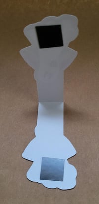 Image 3 of Magnetic Bookmark--Rainbow Pride Swoopy