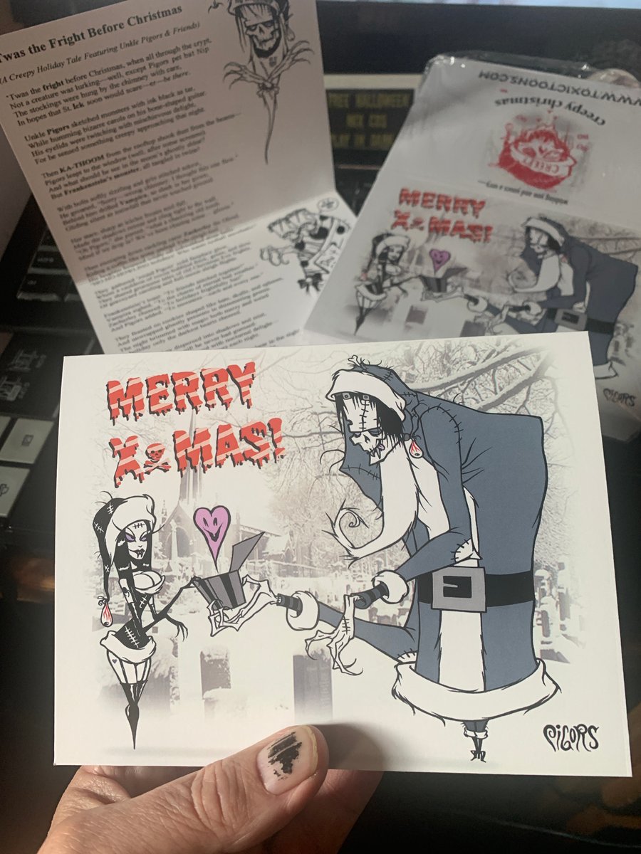 Image of CREEPY CHRISTMAS STOCKING  2025 - only 25 made