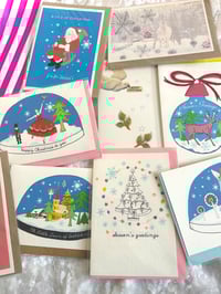Image 1 of Surprise Pack of 10 Christmas Cards  - Assorted Designs 