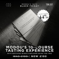 10 Courses, Matching Wine & Welcome Drink for 2