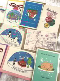 Image 3 of Surprise Pack of 10 Christmas Cards  - Assorted Designs 