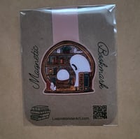 Image 3 of Magnetic Bookmark--Swoopy Ghost's Crystal Library