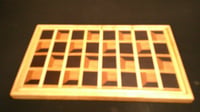 Image 2 of 8 Row 3D Shadow Box End Grain Cutting Board