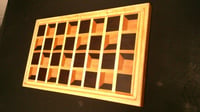 Image 1 of 8 Row 3D Shadow Box End Grain Cutting Board