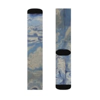 Image 3 of Illustrated Socks: Pleiades