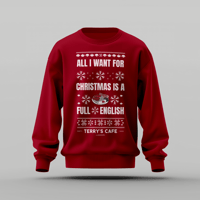 Image 2 of All I Want For Christmas - Terry's Cafe Xmas Jumper