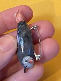 Image 5 of Clay Hanging Possum Pin