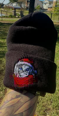 Image 2 of “SILENT KNIGHT” BLACK BEANIES! 4 ONLY MADE!