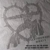 Image 5 of Leather Heart Muscle Tank