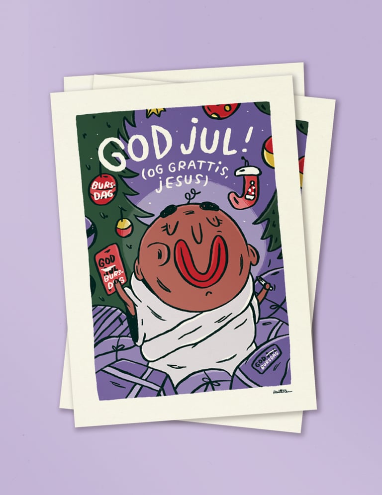 Julekort fra Ordenes gyselige jul  Image 4