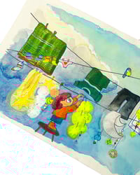 Image 2 of A5 - Étendre les étoiles - Illustration originale