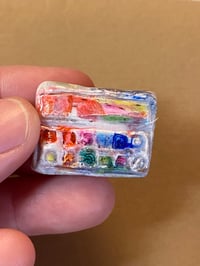 Image 1 of Watercolor Palette Clay Pin