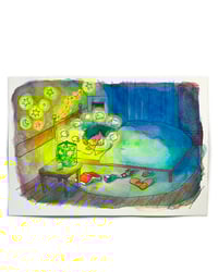 Image 2 of A5 - Compter les moutons - Illustration originale