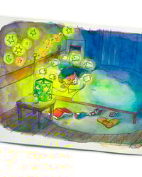 Image 1 of A5 - Compter les moutons - Illustration originale