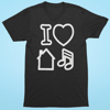 I LOVE HOUSE MUSIC (Glow in the Dark) TEE 