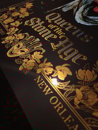 Image 3 of Queens Of The Stone Age – New Orleans 2025 Artist Proof (GOLD FOIL)