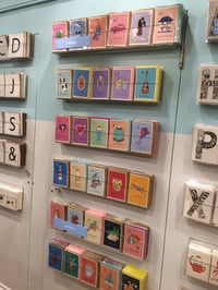 Image 4 of Surprise Pack of 15 Alphabet Cards  - As seen in Liberty London!