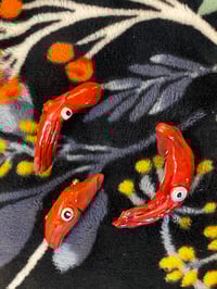 Image 1 of Squid & Cuttlefish Clay Pins