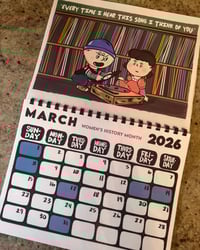Image 4 of A Very Indie Rock Year. 2026 Calendar - Preorder