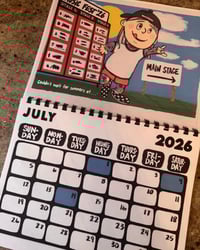 Image 9 of A Very Indie Rock Year. 2026 Calendar - Preorder