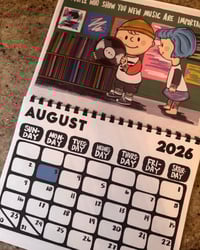 Image 10 of A Very Indie Rock Year. 2026 Calendar - Preorder
