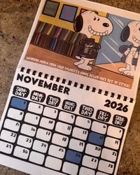 Image 13 of A Very Indie Rock Year. 2026 Calendar - Preorder