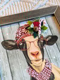 Image 3 of Festive Goat Portrait