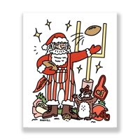 MADISON FOOTBALL SANTA