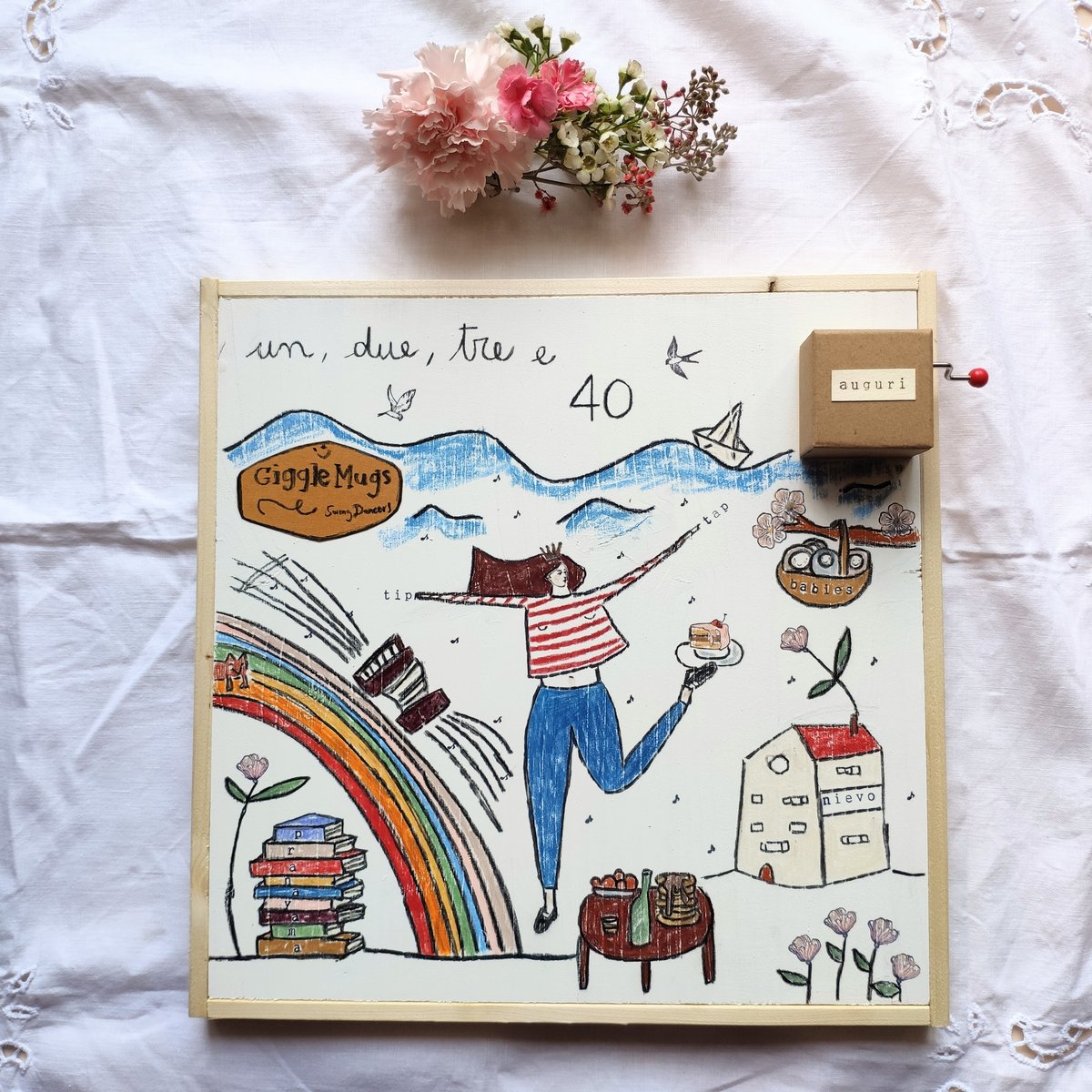 QUADRI CARILLON PERSONALIZZATI SU LEGNO - AMICIZIA/NASCITA/ COMPLEANNO/LOVE