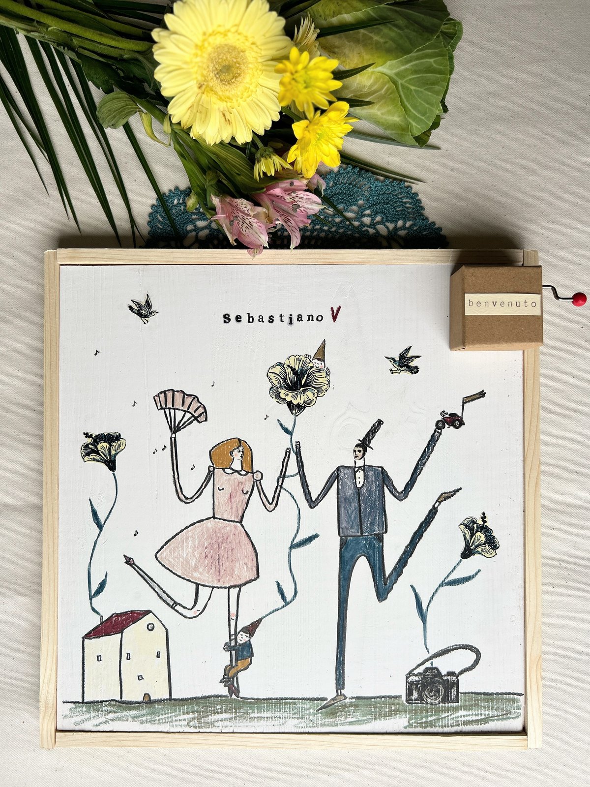 QUADRI CARILLON PERSONALIZZATI SU LEGNO - AMICIZIA/NASCITA/ COMPLEANNO/LOVE