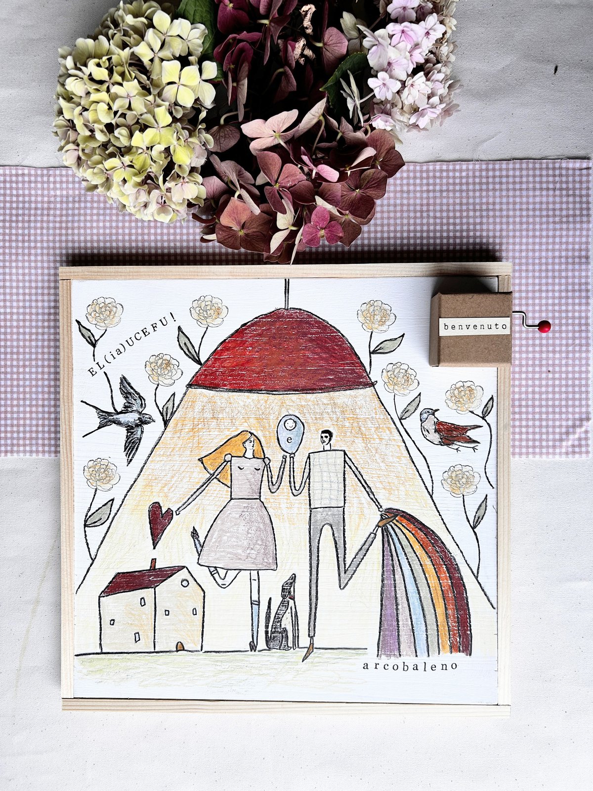 QUADRI CARILLON PERSONALIZZATI SU LEGNO - AMICIZIA/NASCITA/ COMPLEANNO/LOVE