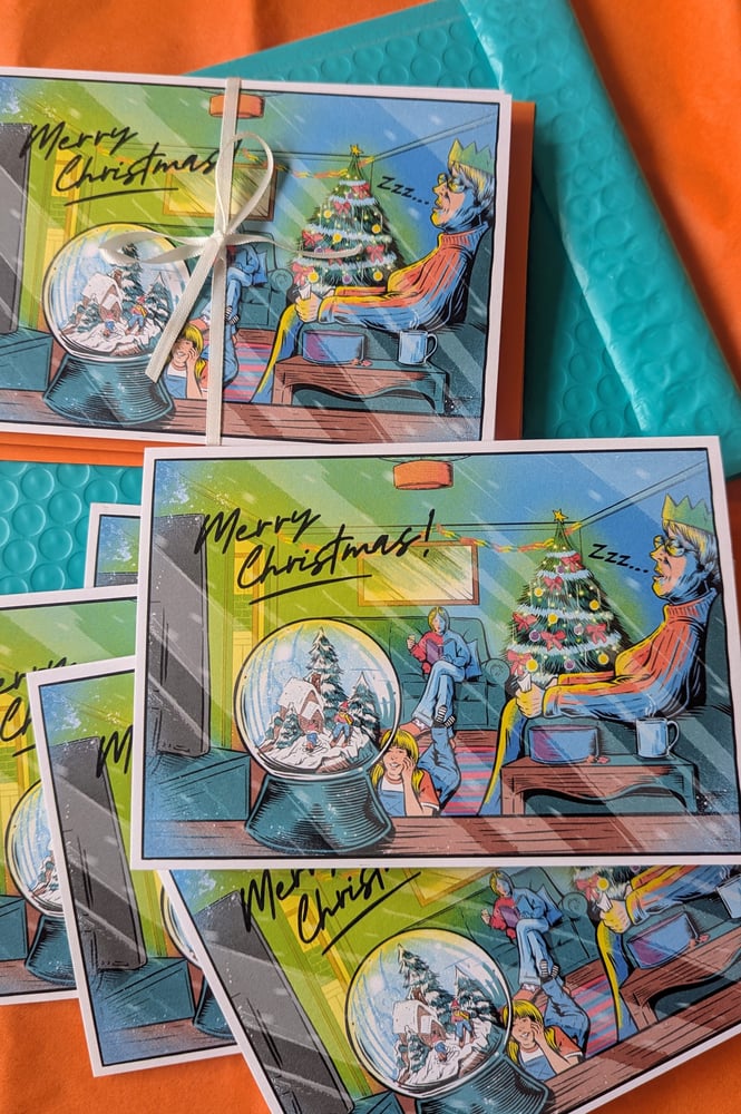 Image of Pack of 5 Christmas Cards 