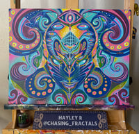 Image 3 of ‘Entity’ acrylic painting Original