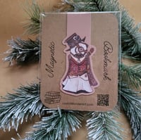 Image 1 of Magnetic Bookmark--Swoopy Ghost in Steampunk Costume