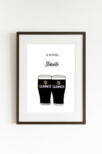 Image 1 of S is for Sláinte A4 Print