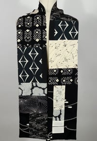 Image 2 of Black and White Party Scarf