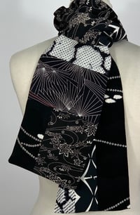 Image 3 of Black and White Party Scarf