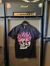 Image 2 of Burning Skull T-Shirt (Tour Leftovers)