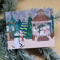 Small Print--Swoopyville Carolers 