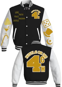 Image 2 of 4CH *Hustle Or Die* Jacket
