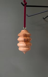 Turned Ornament - Maple 02