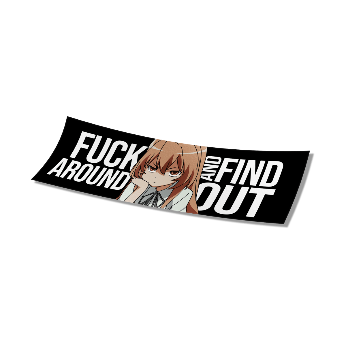 Image of Fuck Around & Find Out Sticker (Black Friday Exclusive)
