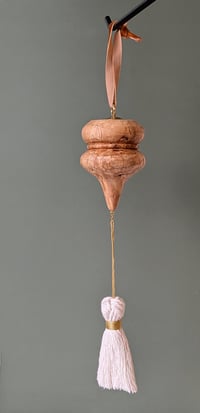 Image 2 of Turned Ornament - Maple 07