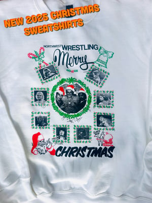 Image of Northwest Wrestling Christmas sweatshirt '84