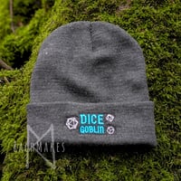Image 1 of Dice Goblin Beanie Hat! 