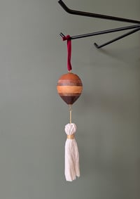 Image 1 of Turned Ornament - Mixed Hardwood 12