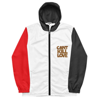 Image 1 of Kill Love #MedellinMike Men’s windbreaker